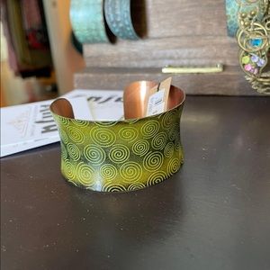 Copper bracelet by Anju